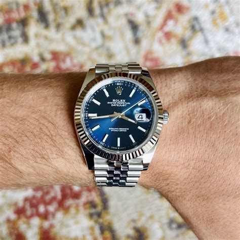 Orë Rolex Datejust E Kaltër Mbretërore 